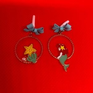 NEW DISNEY INSPIRED MERMAD EARRINGS